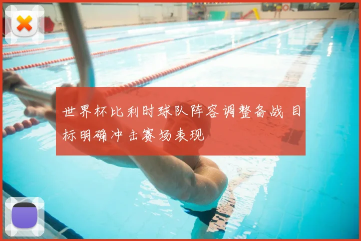 世界杯比利时球队阵容调整备战 目标明确冲击赛场表现